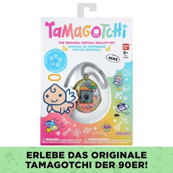 Tamagotchi Original – Bandai – Andělská květinová kytice – Elektronický virtuální mazlíček s LCD