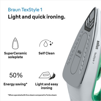 Napařovací žehlička Braun SI1040GR