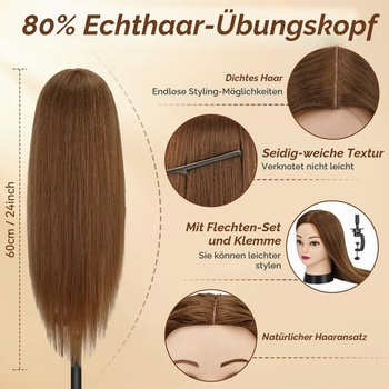 Tréninková hlava Yekavo 60 cm