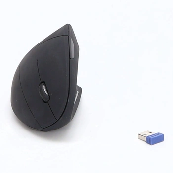 TECKNET bezdrátová vertikální ergonomická myš, 4800 DPI 5 tlačítek bezdrátová optická myš, 2,4G USB