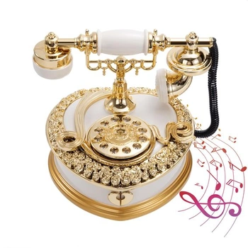 ZLLkeji Retro telefonní hudební skříňka