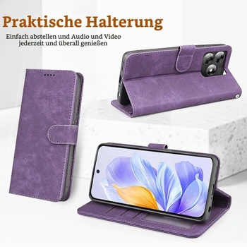 Flipové puzdro pre Oukitel C61/C61 Pro, puzdro na telefón z umelej kože s magnetickým zapínaním,