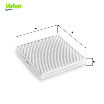 Kabínový filter Valeo Essential 715521 - peľový/pevný filter