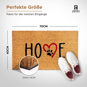 Rohožka AMARU DOOR MATS 40 x 70 cm