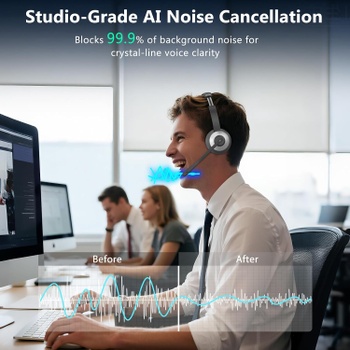 Slúchadlá Earbay Bluetooth s mikrofónom