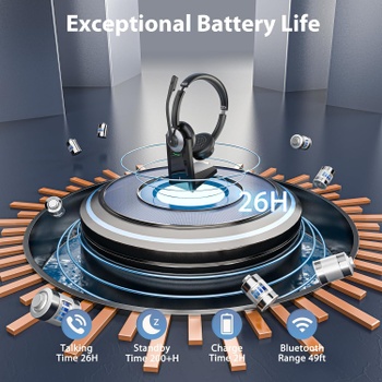 Slúchadlá Earbay Bluetooth s mikrofónom