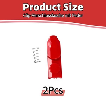 Súprava 2 klipov s pružinou pre vysávače Dyson V7, V8, V10, V11, V15, náhradné diely do vysávačov, vysoko