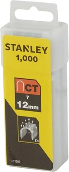 Kabelové svorky Stanley CT100 12 mm, 1000 kusů, 1-CT108T