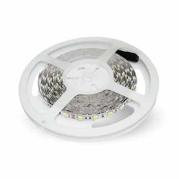 Páska V-TAC, 300 LED, 5050, 5 m, modré svetlo, nie je vodeodolná.