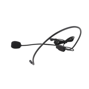 Kondenzátorový mikrofon s hlavicí, 3,5mm hlavice, pro hlasové zesilovače, reproduktory