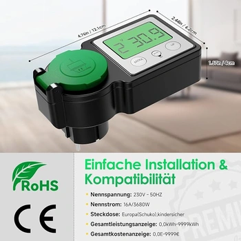 Aifizo Elektroměr pro zásuvku