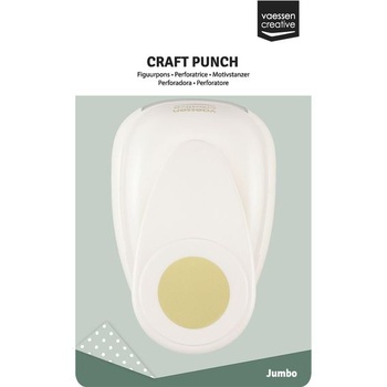 Dierovač Vaessen Creative Motif Punch Circle - Ø 4,5 cm - Dierovač na remeselný papier, konštrukčný