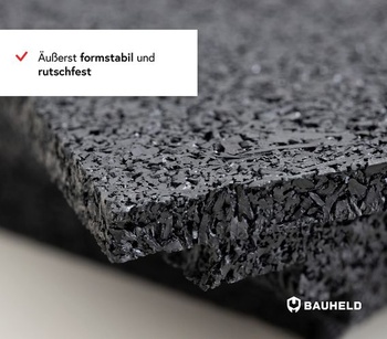 BAUHELD Terasové podložky 90x60 x 3 mm - 40 kusov Protišmyková ochranná stavebná rohož 3 mm | 40