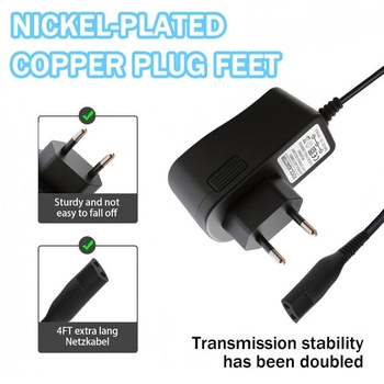 Náhradní nabíjecí kabel 5,9 V pro zastřihovače vlasů Braun HC5090, HC5050, HC5030, HC5010, BT5090,