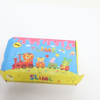 Slime sada 12 Slime dětí, DIY Fluffy Cloud Slime Kit Cloud Slime Super měkký a nelepivý, párty