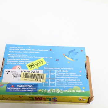 Slime sada 12 Slime dětí, DIY Fluffy Cloud Slime Kit Cloud Slime Super měkký a nelepivý, párty