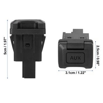 Adaptér X AUTOHAUX Aux Stereo vstupný jack pre Honda Civic 06-11 1 ks
