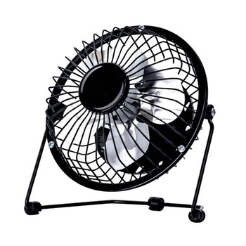 Stolný ventilátor Status USB | Prenosný mini ventilátor 10,2 cm | Malý ventilátor s 2 rýchlosťami |