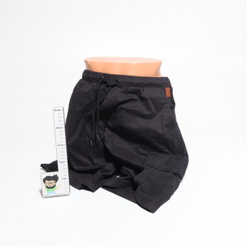 Pánské šortky Elegancity Cargo černé, M/L
