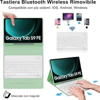Puzdro s klávesnicou IVEOPPE pre Samsung Tab