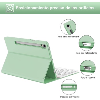 Pouzdro s klávesnicí IVEOPPE pro Samsung Tab