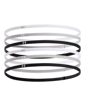 Dámska čelenka Under Armour Mini Elastic 6PK, čierna, OSFM
