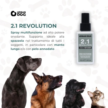 Rozčesávací sprej na srsť URBAN DOG/ 100ml