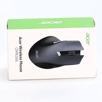 Bezdrôtová myš Acer, ergonomická bezdrôtová myš 2,4 GHz s rozlíšením 1600 DPI, bezdrôtová myš s