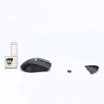 Bezdrôtová myš Acer, ergonomická bezdrôtová myš 2,4 GHz s rozlíšením 1600 DPI, bezdrôtová myš s