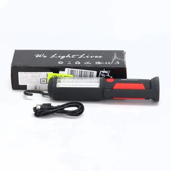 Dobíjecí LED svítilna WOLFTEETH 2200mAh, 36+5 ultra výkonných pracovních světel, magnetická
