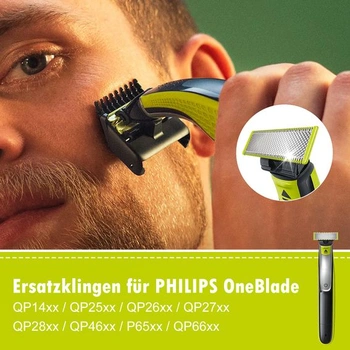 3 náhradné čepele pre Philips