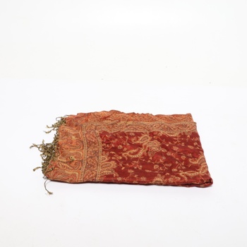 Dámska šatka 172x67 cm oranžová