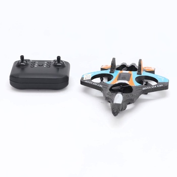 DEERC penové RC lietadlo pre deti, diaľkovo ovládané lietadlo s udržiavaním výšky, 3D prevrátenie a LED