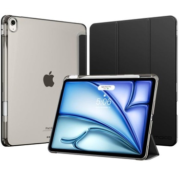 Puzdro MoKo pre iPad Air 13 palcov (M4/M3/M2) 2026/2025/2024 s držiakom pera C - čierne