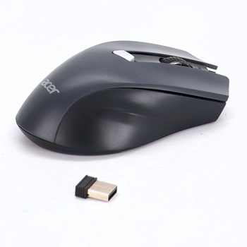 Bezdrôtová myš Acer, ergonomická bezdrôtová myš 2,4 GHz s rozlíšením 1600 DPI, bezdrôtová myš s