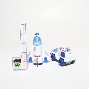 Raketa Siairo Space Shuttle pro děti, vesmírná loď se světelnými a zvukovými efekty, vesmírná