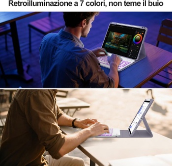 Puzdro s klávesnicou IVEOPPE pre iPad Air