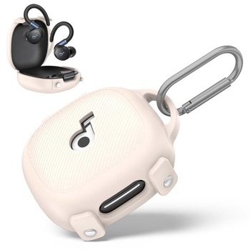 Púzdro kompatibilné s Anker SoundCore Sport X20, nárazuvzdorné silikónové púzdro, integrované