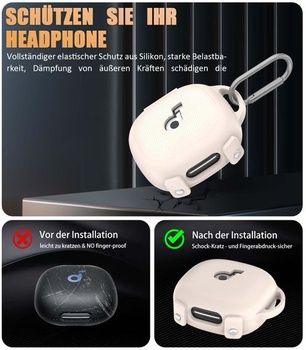 Púzdro kompatibilné s Anker SoundCore Sport X20, nárazuvzdorné silikónové púzdro, integrované