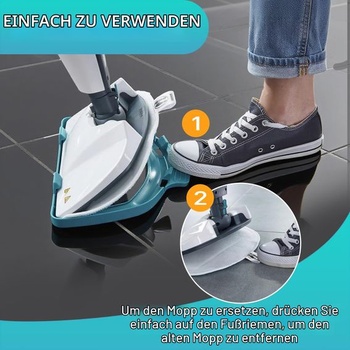 3 náhradné podložky pre parný čistič Leifheit CleanTenso Power 2.0, 33 x 19,5 cm