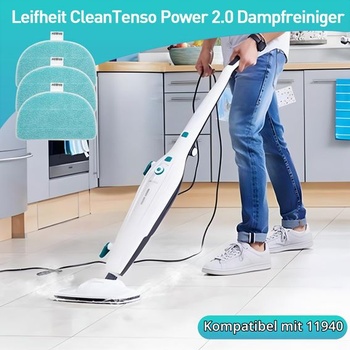 3 náhradné podložky pre parný čistič Leifheit CleanTenso Power 2.0, 33 x 19,5 cm