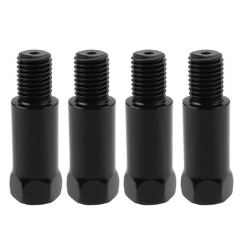SG Store 4 kusy zdvihákov zrkadiel M10 x 1,25, predĺženie motocyklových zrkadiel, 43 mm, adaptéry