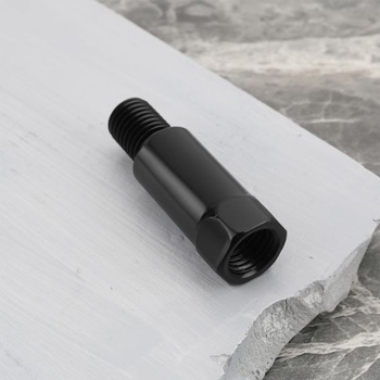 SG Store 4 kusy zdvihákov zrkadiel M10 x 1,25, predĺženie motocyklových zrkadiel, 43 mm, adaptéry