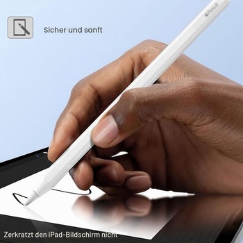 Súprava 8 kusov vysoko citlivých náhradných hrotov pre Apple Pencil 2. generácie/1. generácia/USB-C, biele