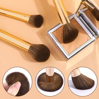 MAANGE 14dielna sada štetcov na make-up s hliníkovým puzdrom, prémiová sada štetcov na umelecký