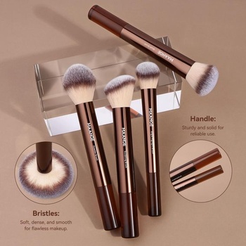 Sada štětců na make-up MAANGE, 13 kusů, štětce na make-up, kosmetické štětce, sada štětců na pudr,