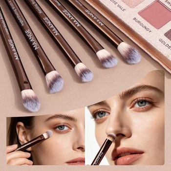Sada štetcov na make-up MAANGE, 13 kusov, štetce na make-up, kozmetické štetce, sada štetcov na púder,