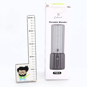 Mixér COKUNST prenosný čierny mini 500 ml