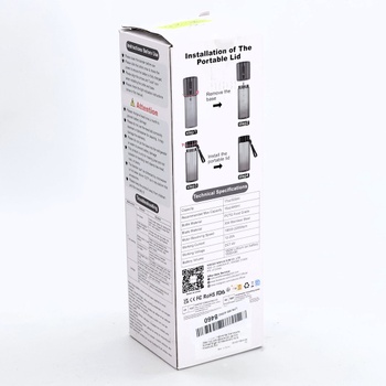 Mixér COKUNST přenosný černý mini 500 ml