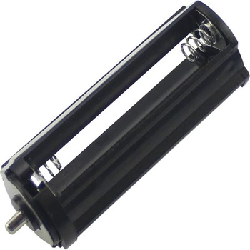 Okrúhly držiak batérií pre 3 x 1,5V AA batérie, Ø 30 mm, valcová schránka na batérie